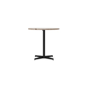 Audo Nook Dining Table Ø80 Black/ Kunis Breccia