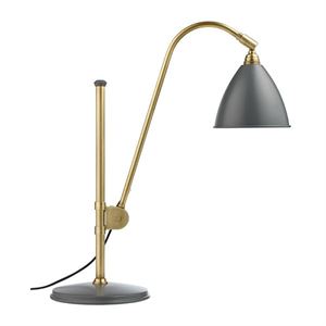 Bestlite BL1 Table Lamp Grey & Brass