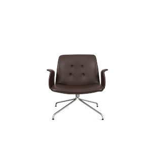 Bent Hansen Primum Armchair With Armrests Stainless Steel/Zenso 3 230