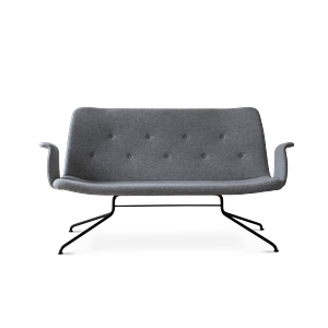 Bent Hansen Primum Sofa Black/Hallingdal 65-116
