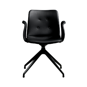 Bent Hansen Primum 4-Star Dining Chair With Swivel Black/Zenso 3 207