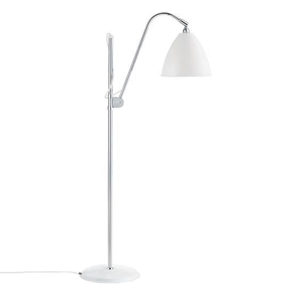 Bestlite BL3M Floor Lamp Mat White & Chrome
