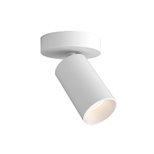 Astro Can 50 Single Ceiling Light/ Wall Lamp LED Matt White