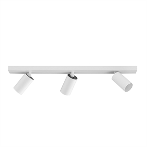 Astro Can 50 Triple Bar Ceiling Light LED Matt White