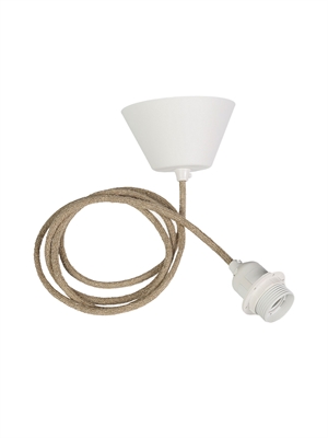 Watt & Veke Cord Set E27 Natural