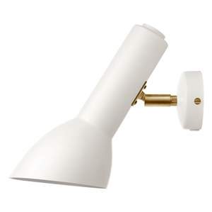 Cph Lighting Oblique Wall Lamp White/ Brass