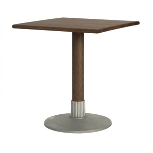 Design House Stockholm Tock Square Table Dark Oak