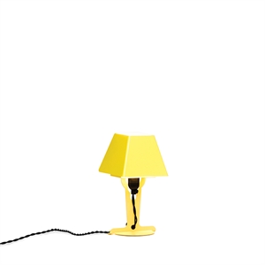 Established & Sons Fold Table Lamp Yellow w. Black Cord Small