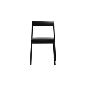 Form & Refine Blueprint Dining Table Chair Black Stained Oak