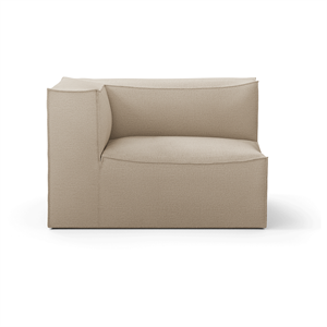 Ferm Living Catena Sofa Armrest L S400 Rich Linen Nat