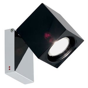 Fabbian Ice Cube Classic Wall & Ceiling Light Black