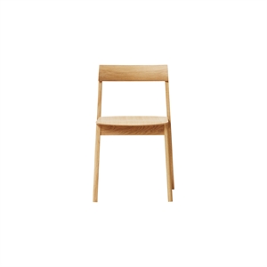 Form & Refine Blueprint Dining Chair White Oiled Oak