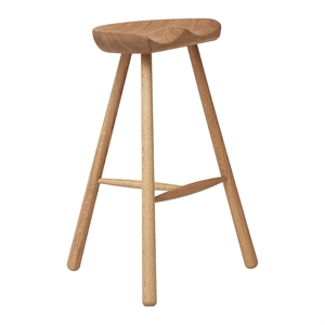 Form & Refine Shoemaker Chair No. 68. White Oiled Oak