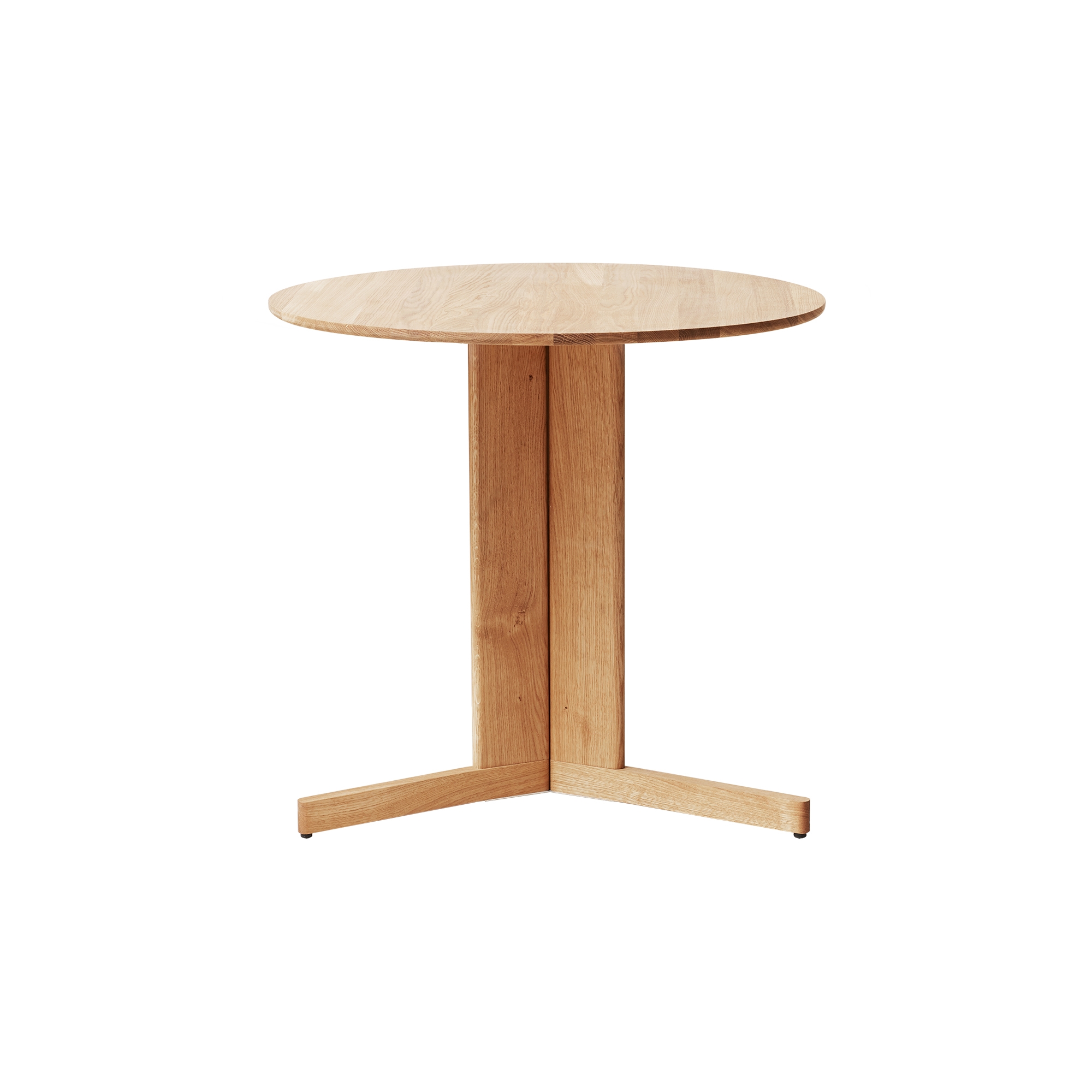 Form & Refine Trefoil Table Ø75 White Oiled Oak