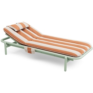Fatboy Sunbun Daybed Mist Green/Stripe Orange
