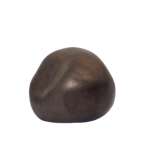 Ferm Living Bellure Piece Round Rustic Bronze