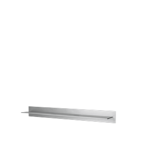 Ferm Living Lager Single Wall Shelf 85 Aluminum