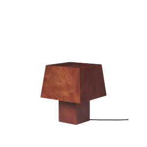 Ferm Living Burl Table lamp Dark Stained Burl Wood