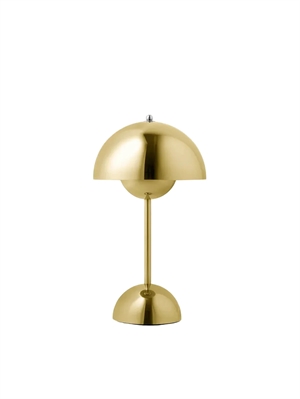 &Tradition Flowerpot VP9 Transportable Lamp Brass Coated