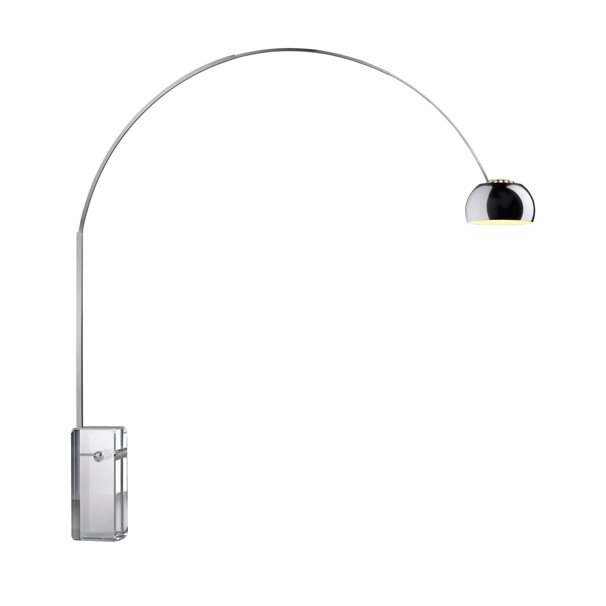 Intens chikane frakobling Flos Arco K Floor Lamp Glass Limited Edition | AndLight