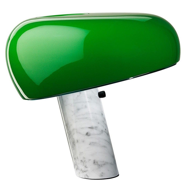 Flos Snoopy Table Lamp White & Green