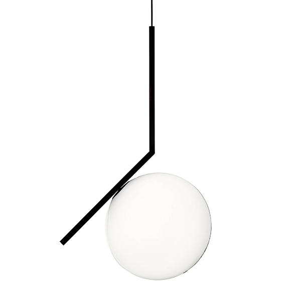 IC S2 Pendant in Matt Black - Find all our lamps here!