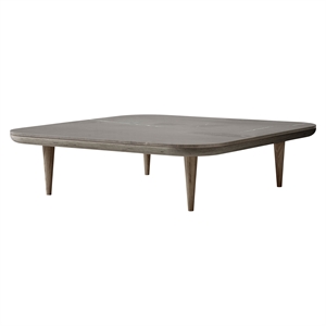 &Tradition Fly SC11 Coffee Table Smoked Oak/Azul Valverde Marble