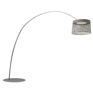 Foscarini Twiggy Grid Floor lamp Outdoor Grey