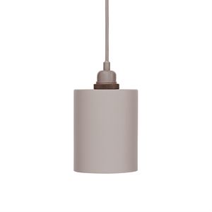 FRAMA Geometric Cylinder Pendant Grey Small