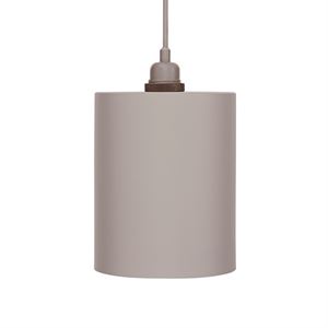 FRAMA Geometric Cylinder Pendant Grey Medium