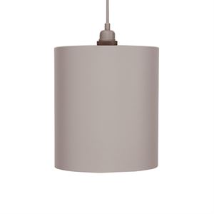 FRAMA Geometric Cylinder Pendant Grey Large