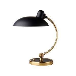 Fritz Hansen Kaiser Idell 6631 Luxus Table Lamp Matt Black & Brass - Limited Edition