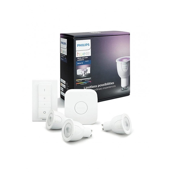 Philips Hue White and Colour Ambiance GU10
