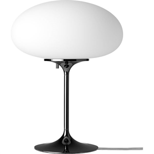 GUBI Stemlite Table Lamp Small Black Chrome