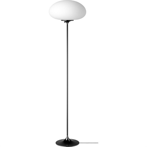 GUBI Stemlite Floor Lamp Large Black Chrome
