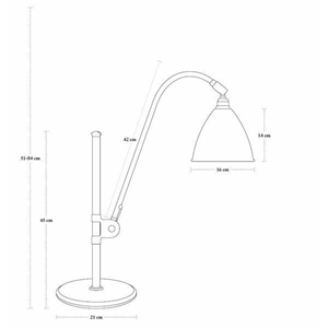 Bestlite BL1 Table Lamp Black Brass Bestlite BL1 Table Lamp Black Brass