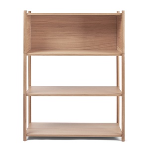 Gejst Sceene Bookcase B Light Oak