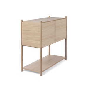 Gejst Sceene Bookcase C Light Oak