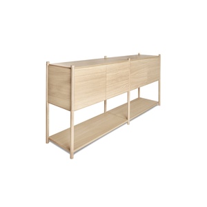 Gejst Sceene Bookcase H Light Oak