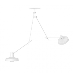 Grupa Products Arigato Ceiling Lamp Double Long White