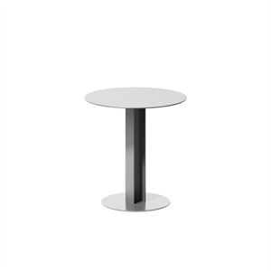 Plushalle HEB 02 Garden Table Ø70xH73 Metallic Grey