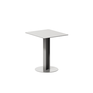 Plushalle HEB 03 Garden Table H73xL70 Metallic Grey