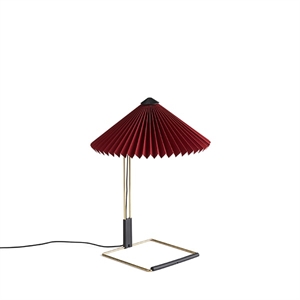 HAY Matin Table Lamp Small Dark Red