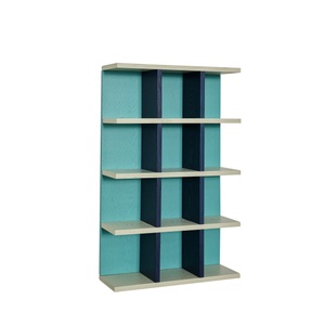 Hübsch Galaxy Bookcase Turquoise/ Blue/ Gray