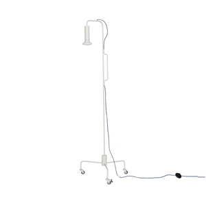 Hübsch Ido Floor Lamp Light Gray