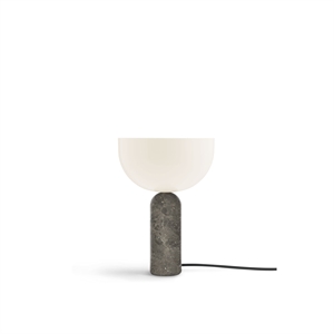 NEW WORKS Kizu Table Lamp Gray Marble Small