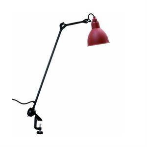 Lampe Gras N201 Table Lamp Mat Black & Mat Red