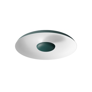 Linea Light Basin_S Ceiling Light Ø48 Green Blue