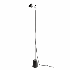Luceplan Counterbalance Floor Lamp Black