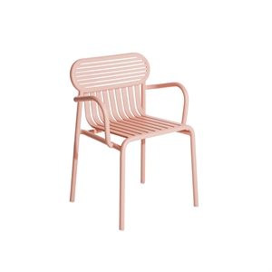 Petite Friture WEEK-END Dining Chair with Armrests Blush
